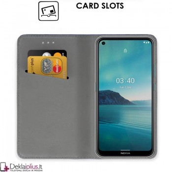 Telone smart magnet serijos atverčiamas dėklas - juodas (Nokia 3.4) Telone smart magnet serijos atverčiamas dėklas - juodas (Nokia 3.4)